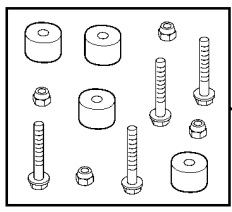 KIT-VIBRATION MOUNT