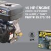 15.0 HP Engine