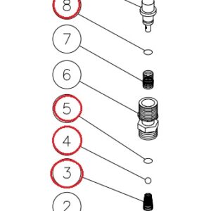 KIT - REPAIR ADJ. CHEM. INJ. 852-0056
