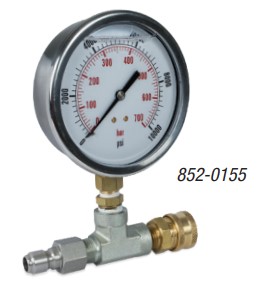KIT - TEST GAUGE 10,000 PSI 852-0155