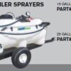 15-25 gal Trailer Sprayer