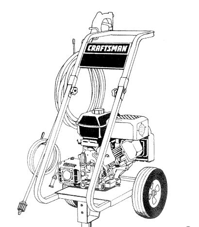 Craftsman Pressure Washer 919.762350 & 919.762350 Parts