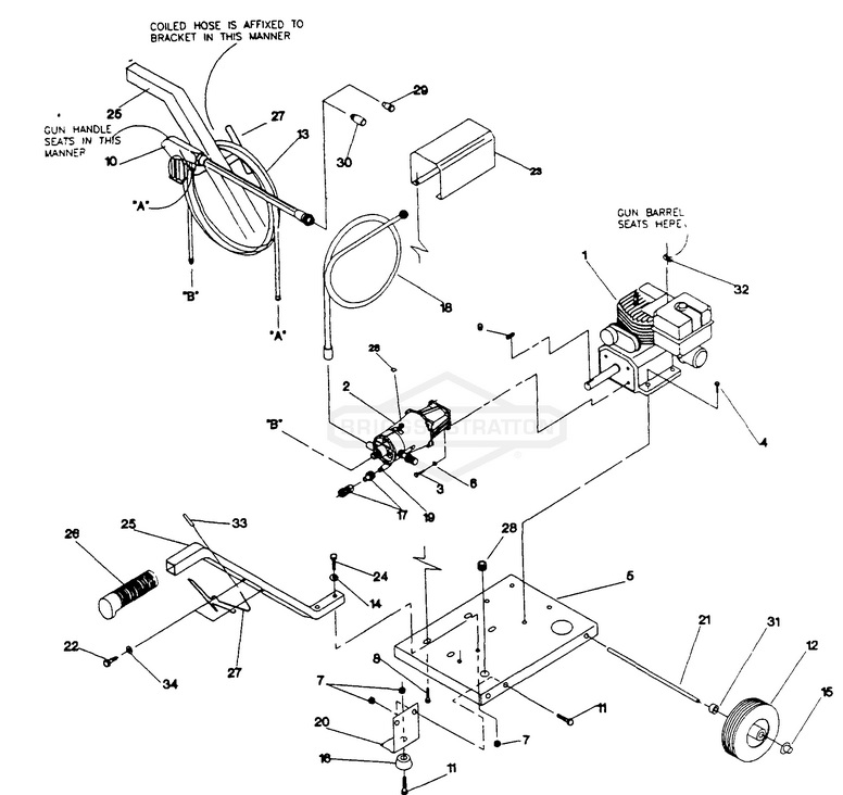 Generac Pressure Washer 9618 Parts
