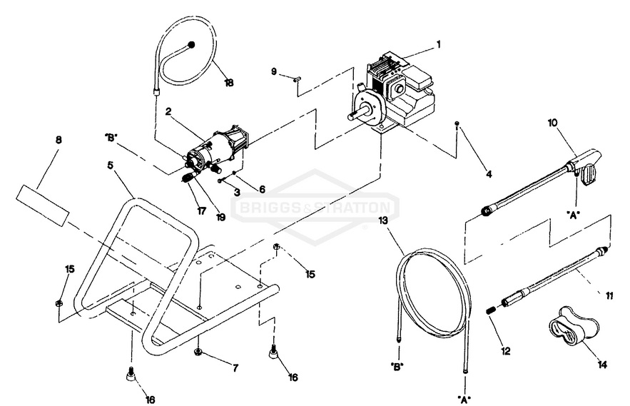 Generac Pressure Washer 9833 Parts