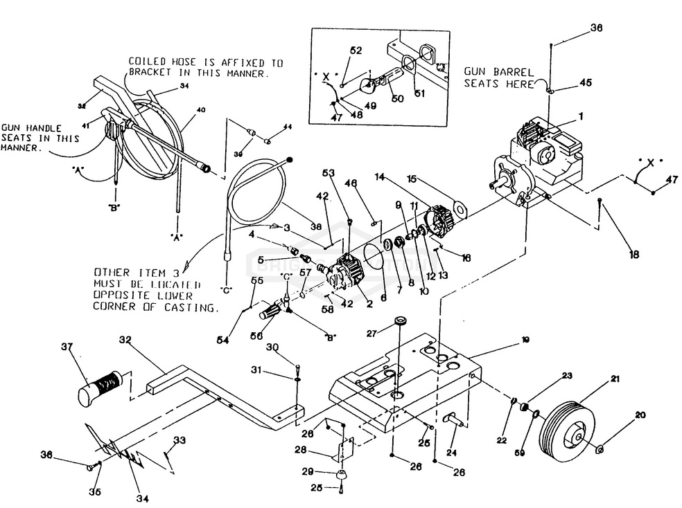 Generac Pressure Washer 9896-0 Parts