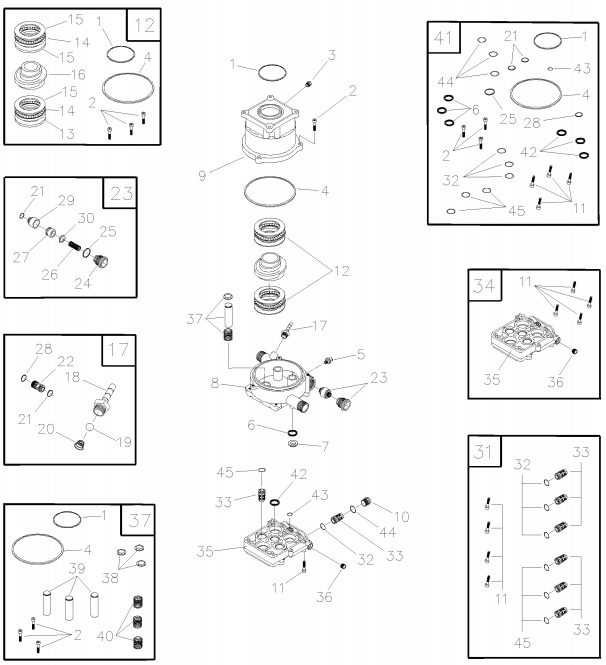 GENERAC 1550-0 PUMP BREAKDOWN