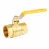 1 1/2" Brass Full Port Ball Valve