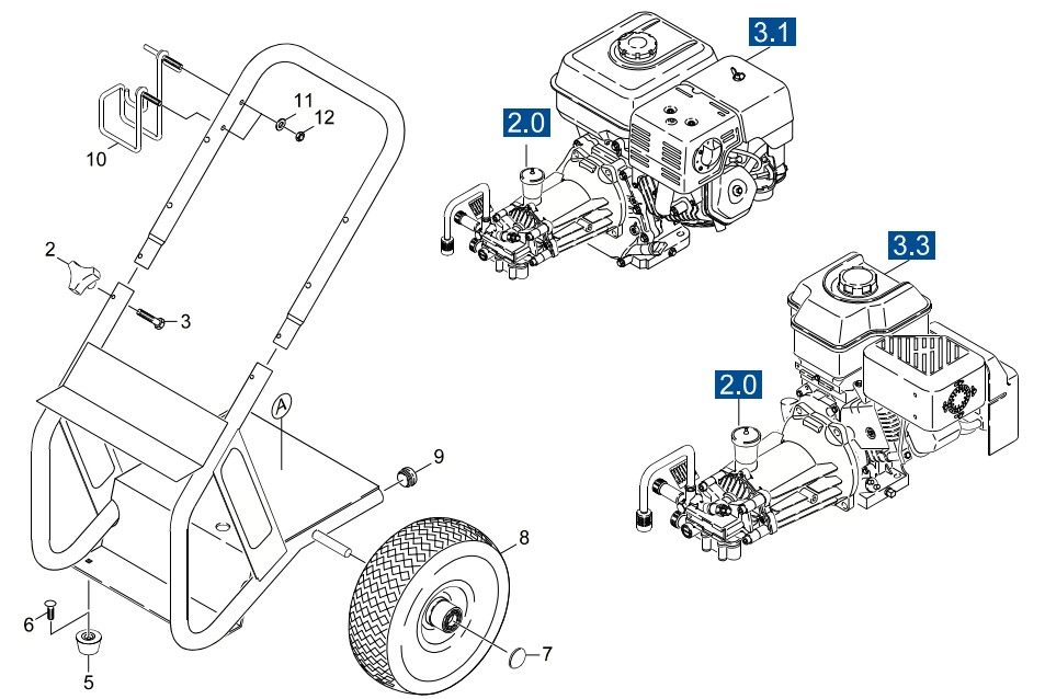 KARCHER 1.194-116.0 Power washer parts