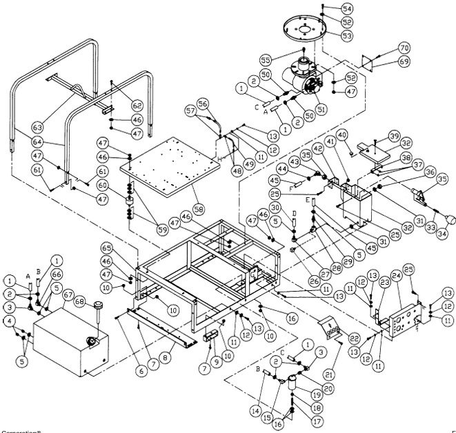 MITM HS-2505-CMV1 hot water repair kits