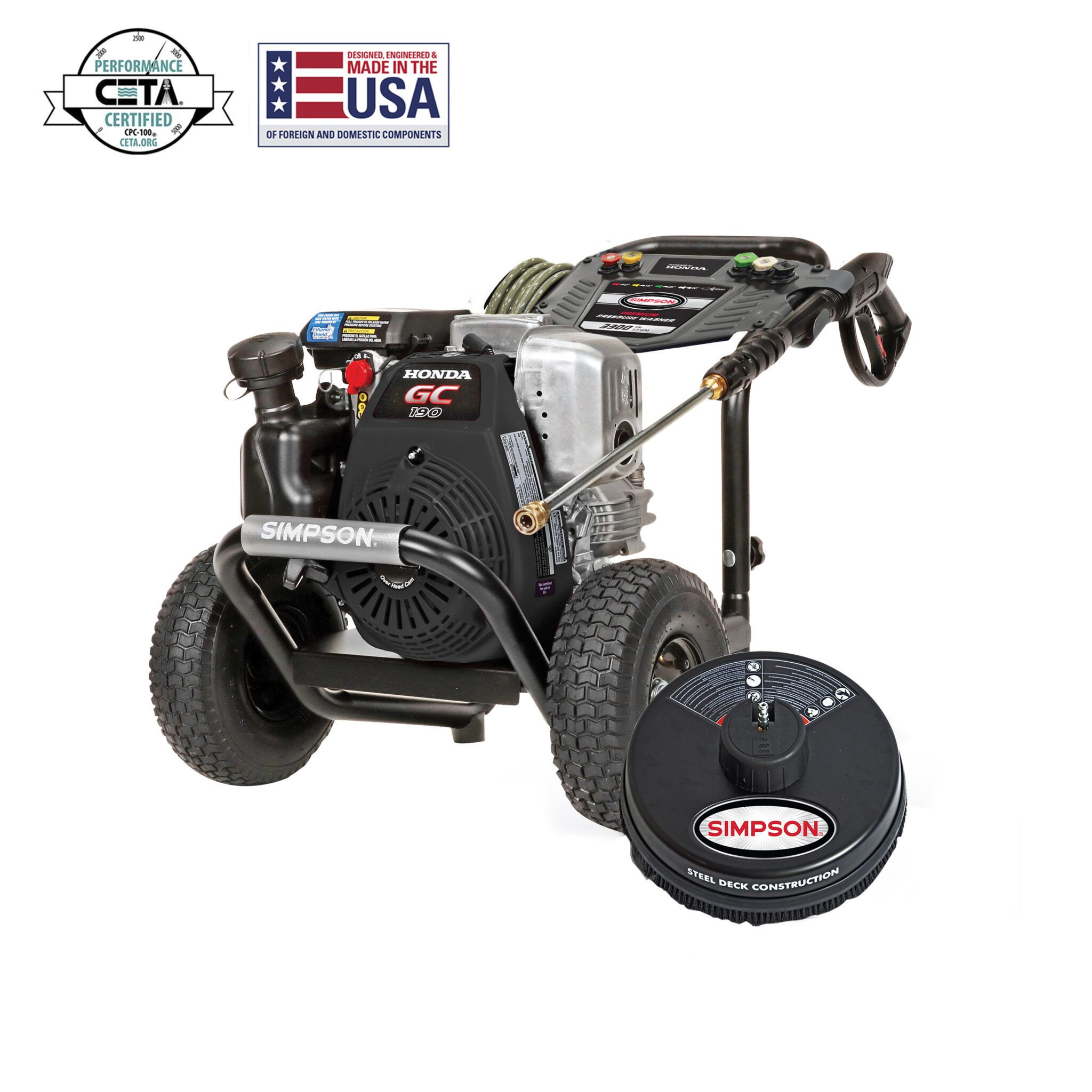 SIMPSON MS61033 POWER WASHER PARTS and pump