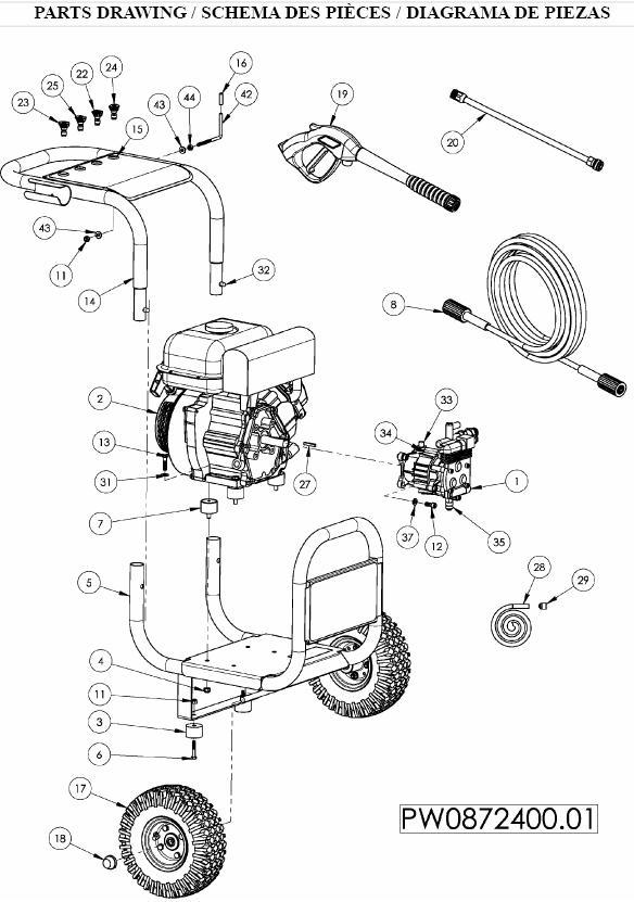 coleman PW0872400.01 parts