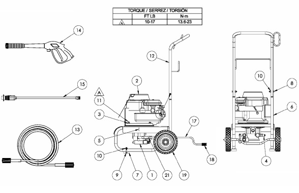pw0881802 power washer parts