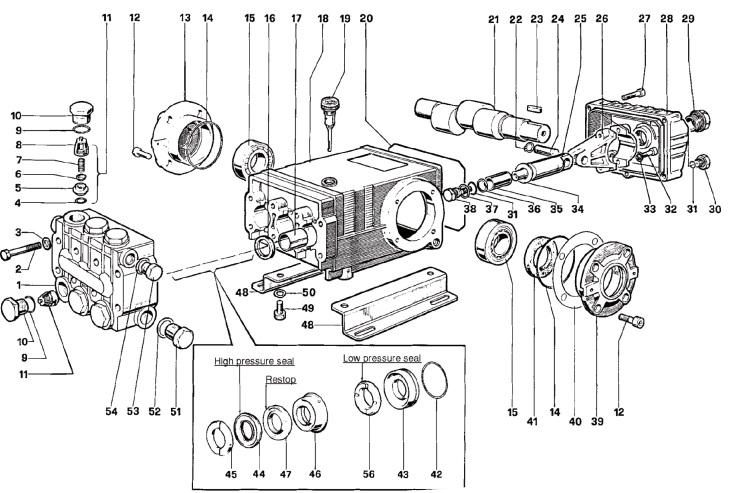 TS1811 pump parts
