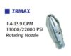 Industrial Rotating Nozzles - Titanium